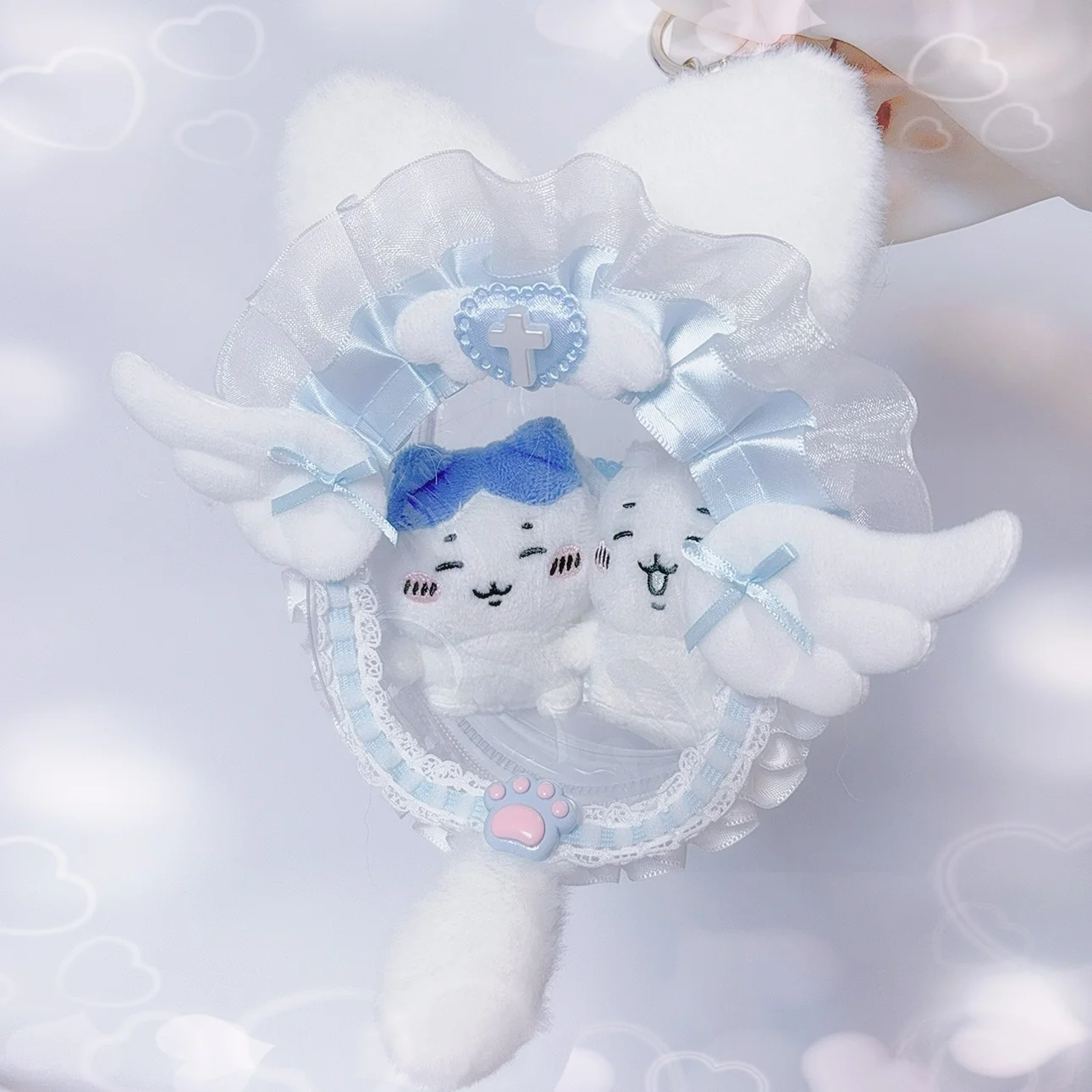 

Милая прозрачная сумка из ПВХ, брелок для ключей, сумка для хранения, чехол-органайзер, коробка для хранения, кошелек, игрушка, сумка для куклы 10 см