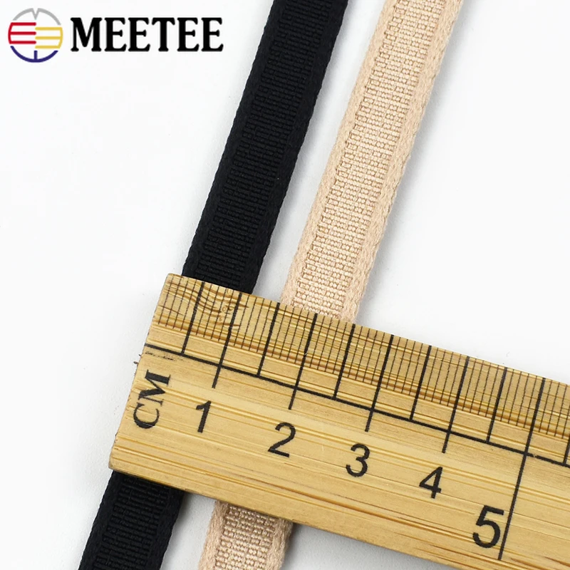 5-20M 10mm Nylon Bra Underwire Casing Elastics Ribbon Band Plush Channeling Tape Underwear Lingerie