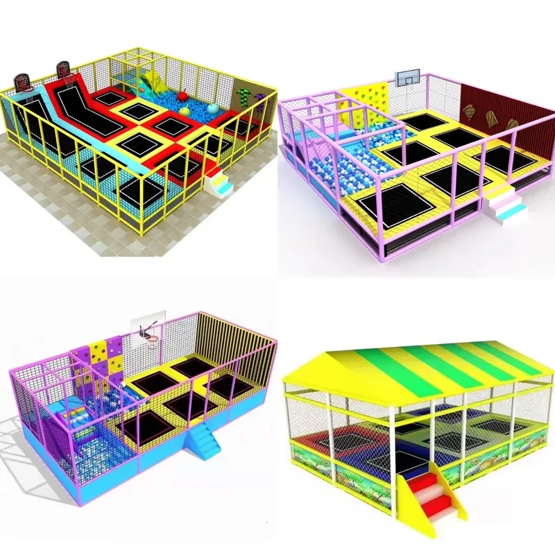 for Children Outdoor Trampoline Park Playground Jumping Equipment Indoor Amusement Park