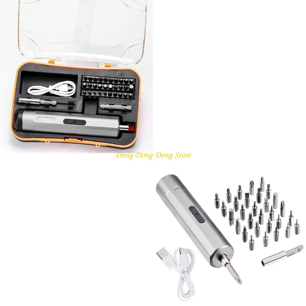 

34 в 1 портативная электрическая отвертка для мебели в сборе отвертка