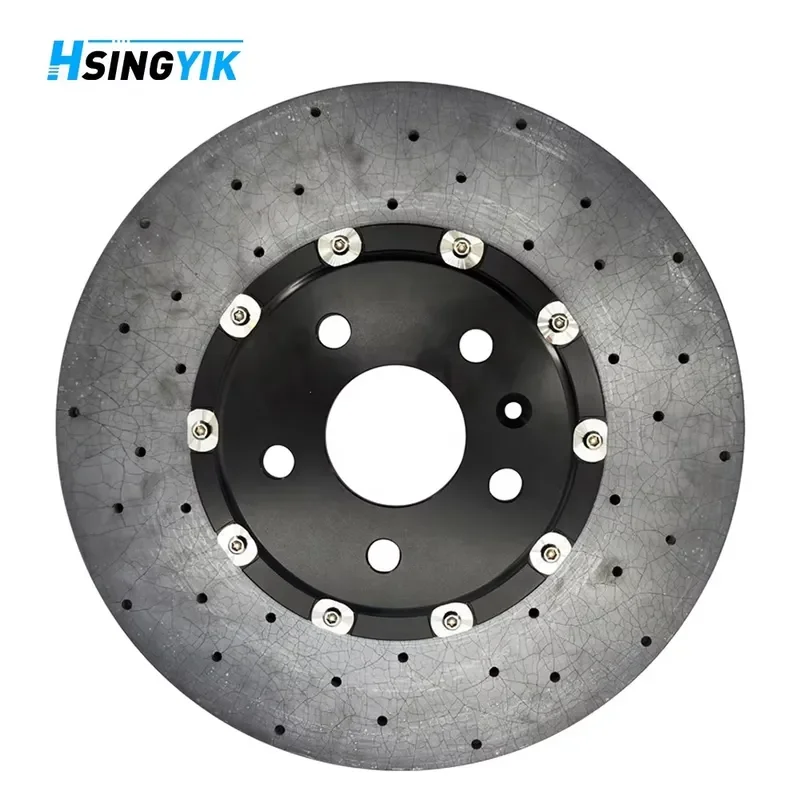 Carbon Ceramic Brake Disc for Hsingyik Break Disks Rear 365mm 28mm for Model 3