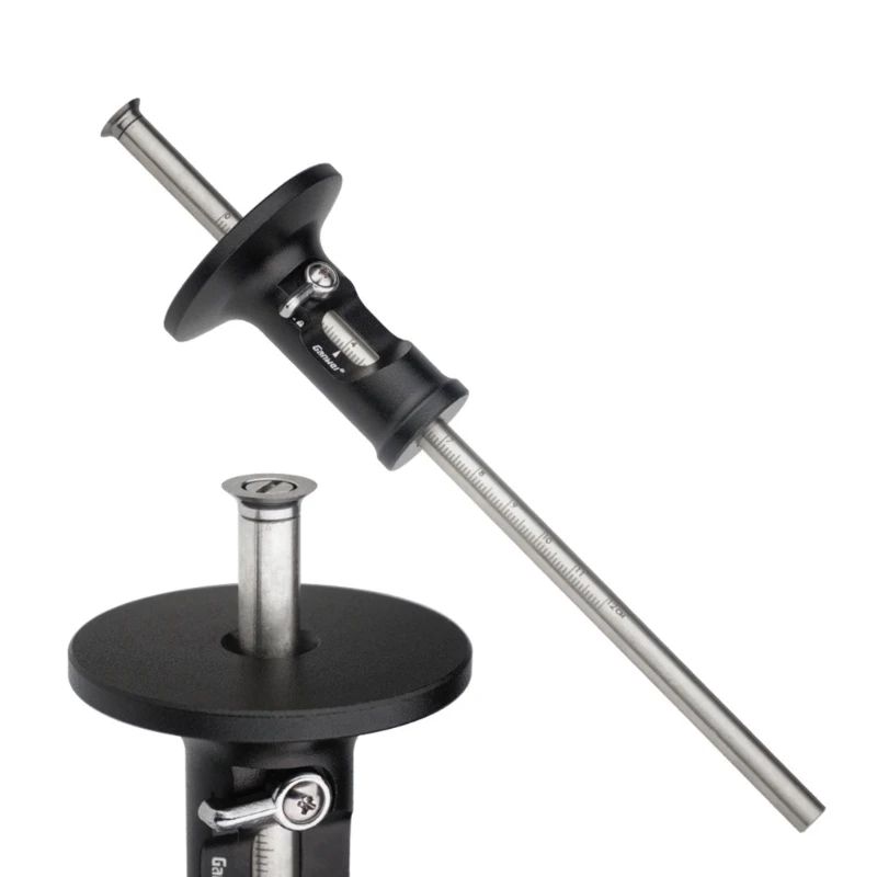 Woodworking Scribe DIY Tool Aluminum Alloy Marking Gauge Scribe Multi-functional