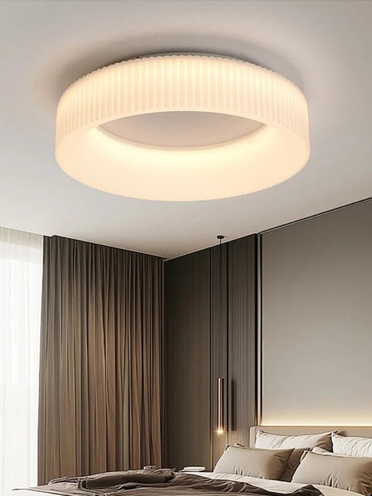 مصباح معلق لغرفة المعيشة وغرفة الطعام في الشمال الجديد لعام 2025، تركيبات إضاءة دائرية لغرفة النوم الحديثة والراقية #5