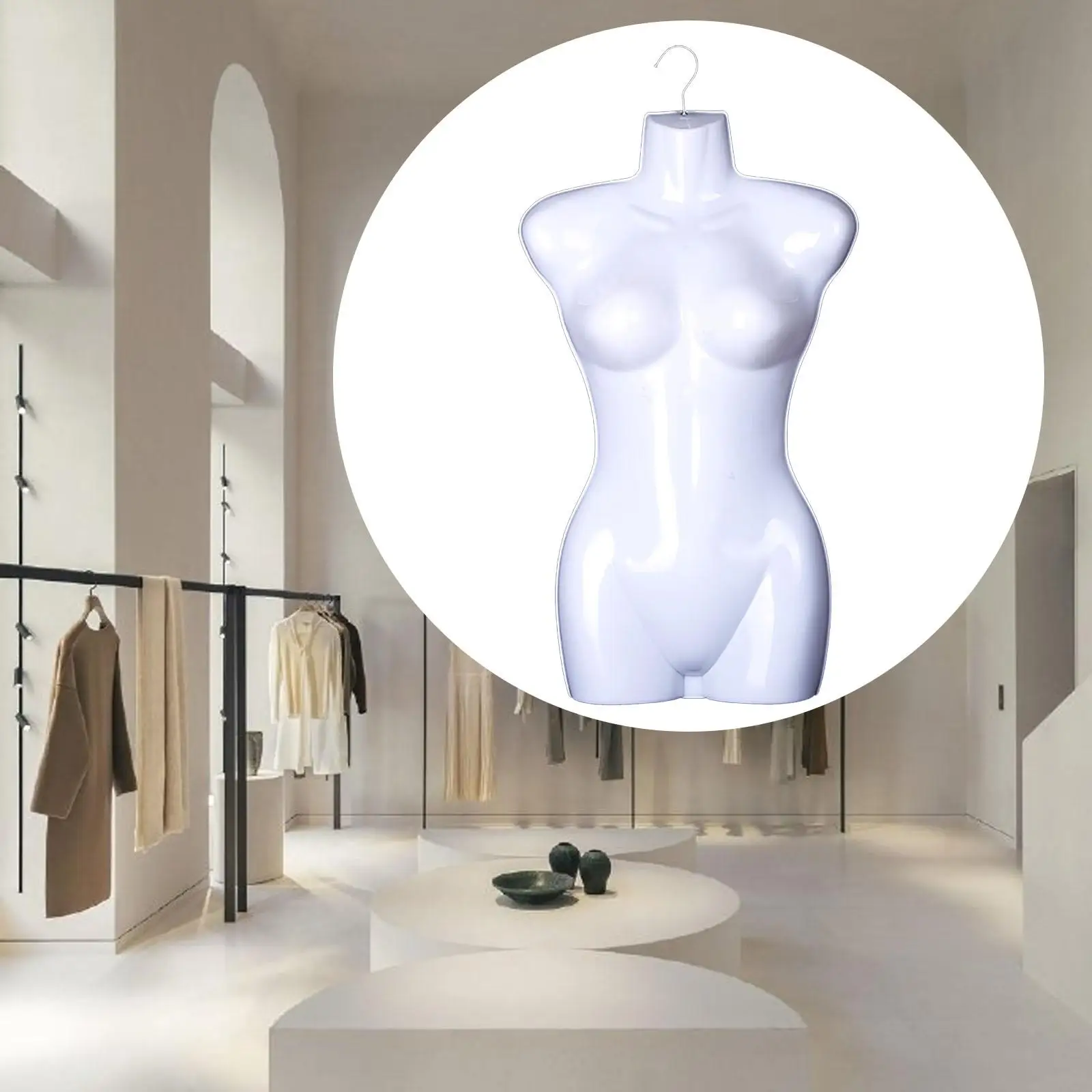 

Female Mannequin ,Manikin Body ,Hanging Fashion Form Mannequin