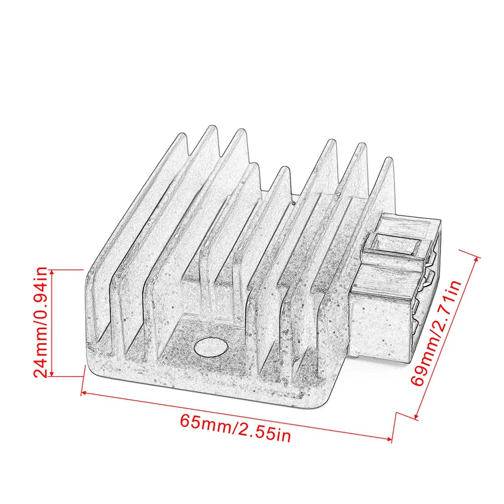 Regulator Rectifier For Kawasaki KL KLR 250 600 KL250 KLR250 KL600 KLR600 KLF220A Bayou 220 KLF185 Bayou 185 KLF110 Mojave 110E