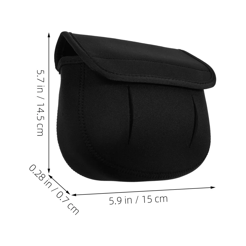 Fishing Reel Protector Neoprene Case Baitcaster Reel Cover Protective Sleeve for Corrosion Scratch Resistant Storage