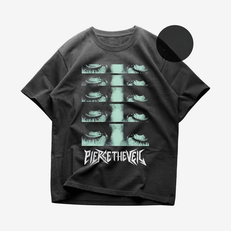 

Pierce The Veil T-Shirt - Metal Music Shirt - PTV Shirt Misadventures Album Merch Unisex Rocker Clothing
