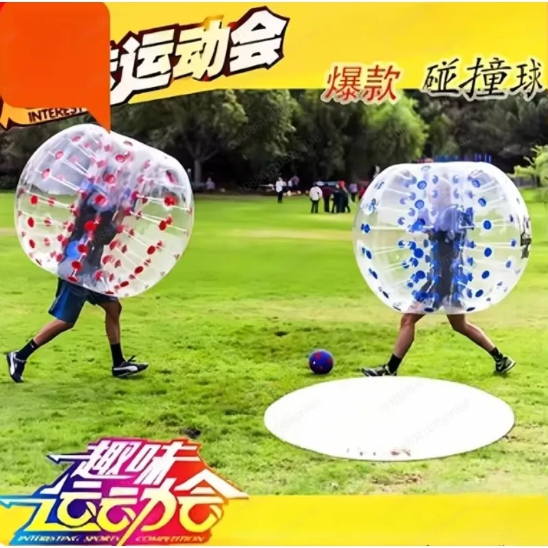 Inflatable Bump Ball, Human Body Bumper Ball for Snow Ski Resort, Outdoor Snow Game Bump Ball for Entertainment