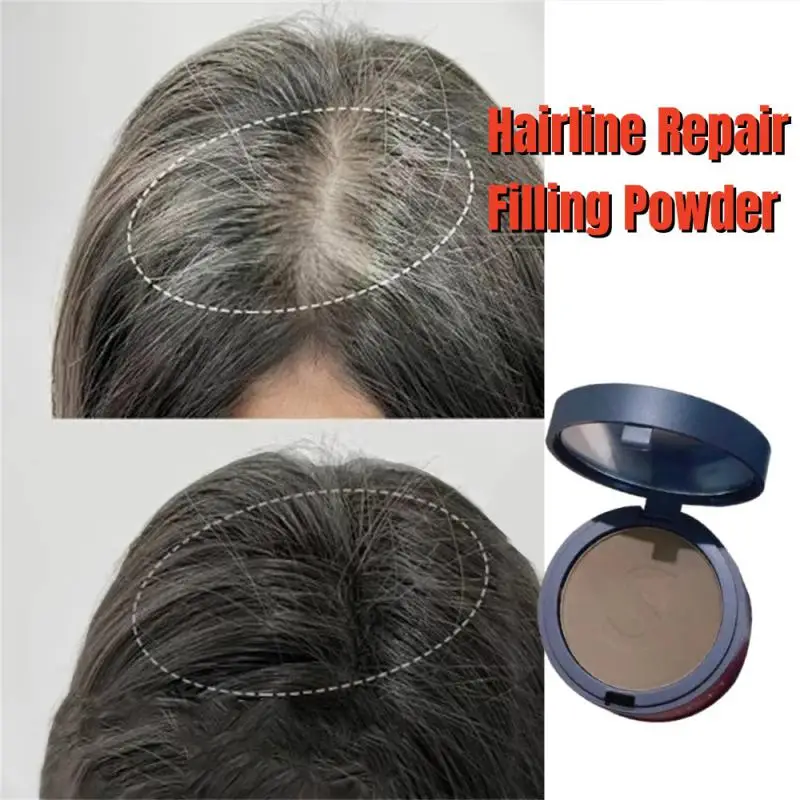 Hairline Repair Filling Powder With Puff Sevich Fluffy Thin Powder Pang Line Shadow Powder Forehead Hair Makeup Concealer