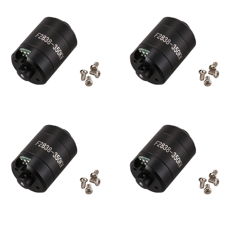 

4X F2838 350KV 3-4S Underwater Brushless DC Motor 2.4KG Thrust 150W IP28 Waterproof For RC Boat Thruster ROV