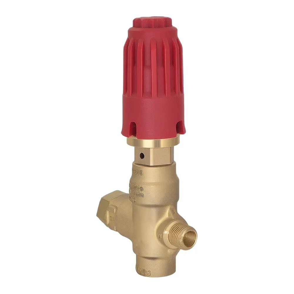 Brass Unloader Valve Red 350 Unloader Valve Robust Brass And Steel 1 2 Inch FPT Size For High Pressure Cleaning