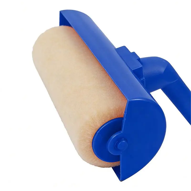 [J]1Pcs No Drip Roller Splatter-Free Paint Brush 9 Inch Ceiling Paint Roller With Shield Roller And Shield Ceiling Paint Rollers