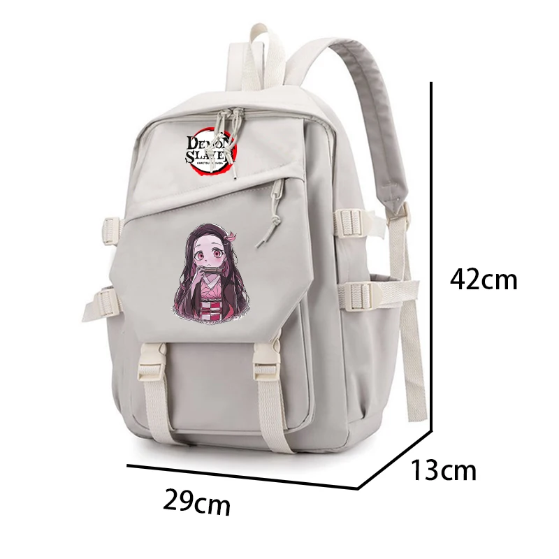 Demon Slayer Backpack for Teenage Boy Girl Back To School Backpack Student Schoolbag Men Women Anime Leisure Travel Bag Rucksack