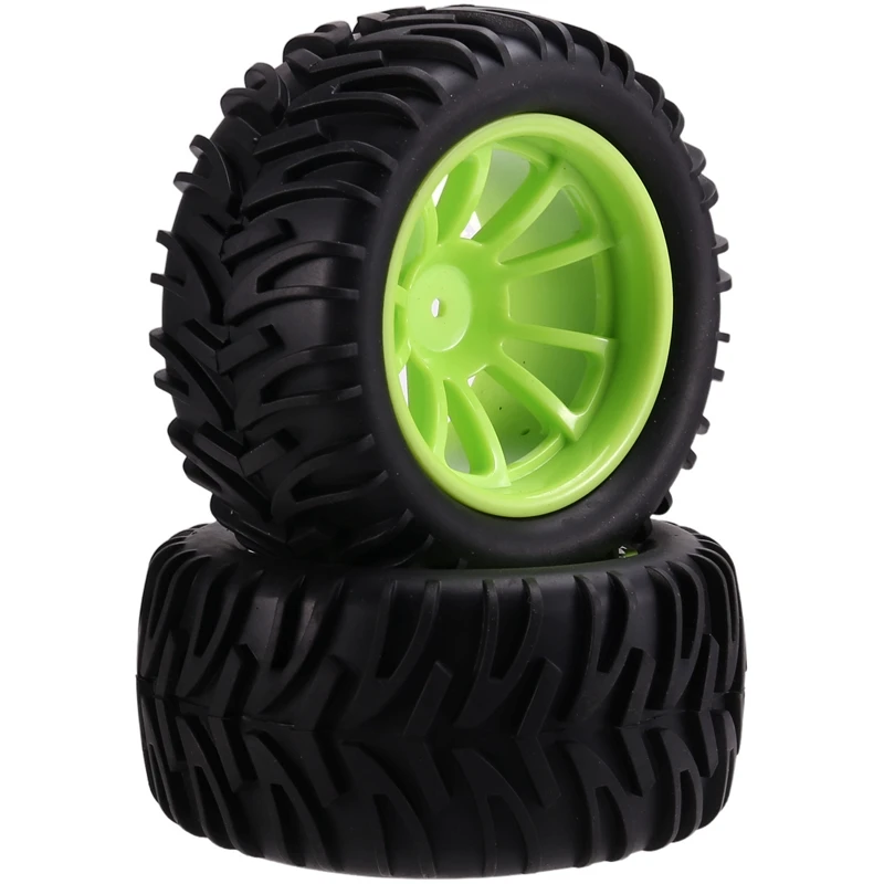 128MM 1/10 RC Monster-Truck Buggy-Tire Tyre Wheel Foam Inserts 12Mm Hex For Traxxas/Arrm /Redcat/HSP/HPI/Tamiya/Kyosho image 3