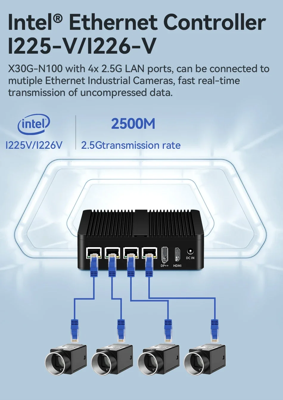 Рисунок 4 - Промышленный мини-ПК Intel N100 без вентилятора