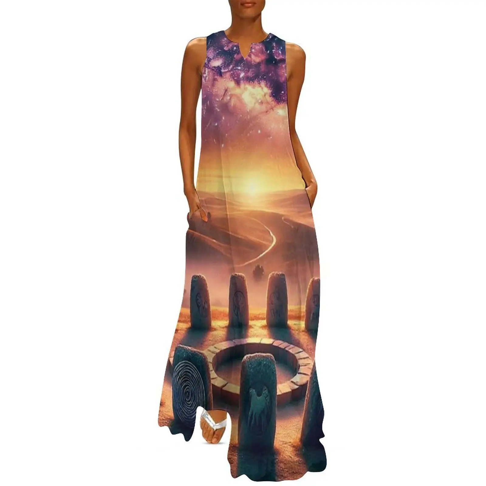 

Gbekli Tepe Long Dress sexy dress summer dresses women 2025 women evening dress women's clothing korea stylish