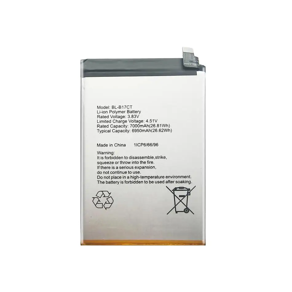 7000mAh Mobile Phone Battery Fit For Other BL-B17CT Hardwearing Reliable Power