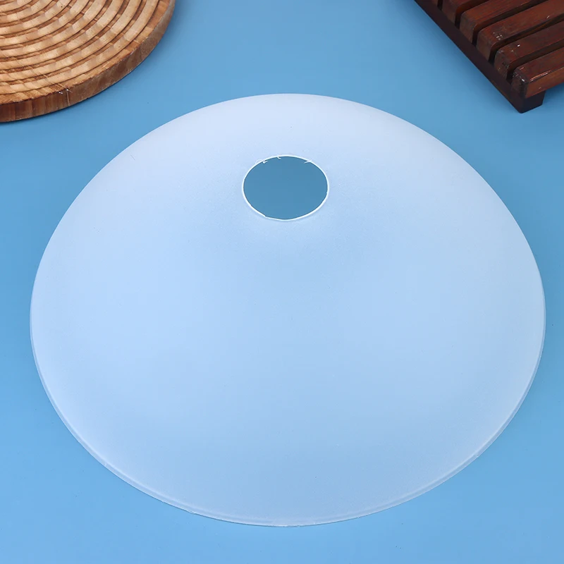 Abajur de plástico semicírculo de ajuste universal, fácil clipe, globo, gaiola, para ventiladores de teto e luzes de parede, decoração de casa, acessório de iluminação