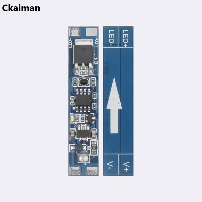 DC12V/24V Transmissive Infrared Hand Wave Induction Switch, Infrared Induction Light Motion Sensor for Cabinet LED Lights