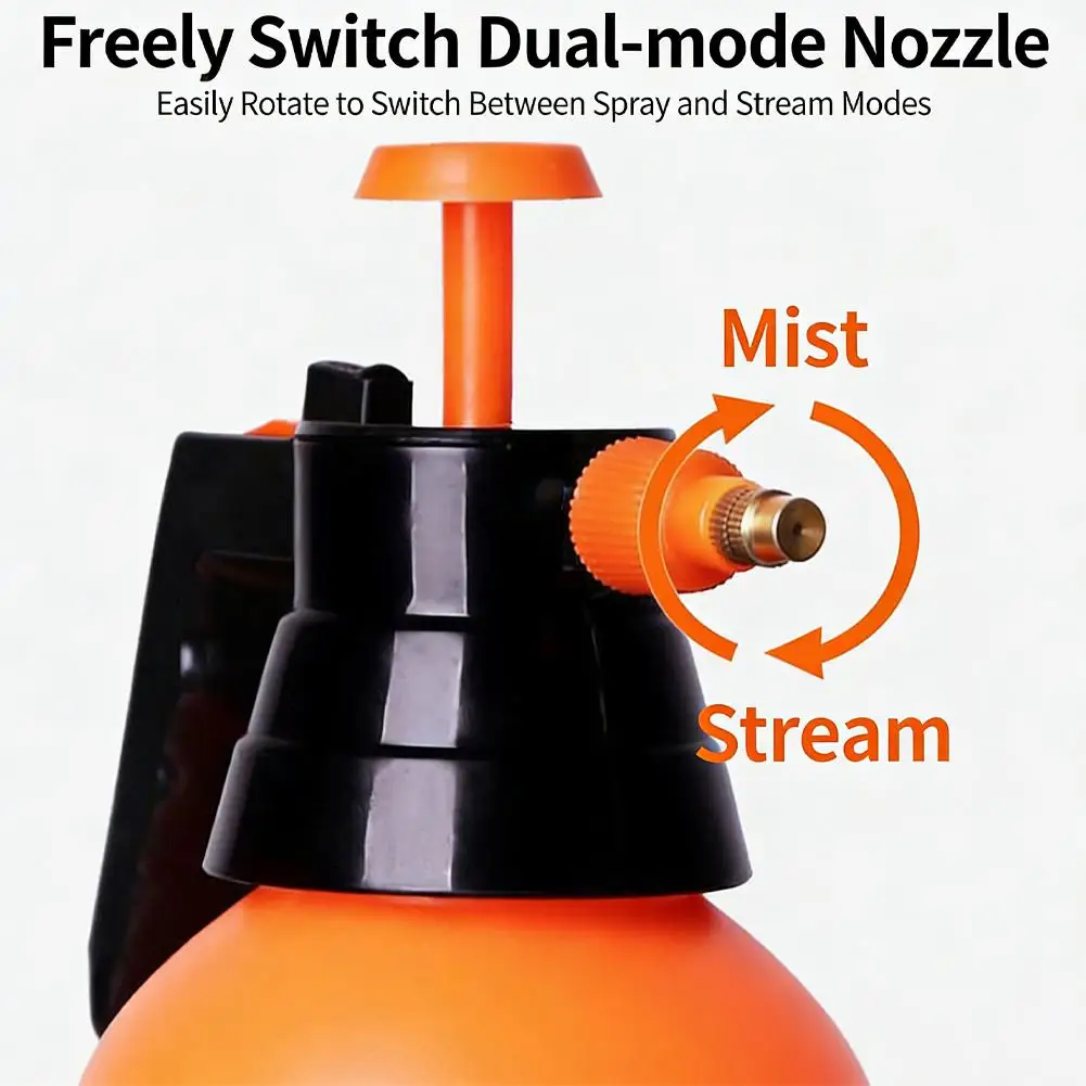 High-Pressure Air Pump Water for Watering Flowers Home Gardening Plants Hand Pressure Spray Bottle Disinfection Sprayers