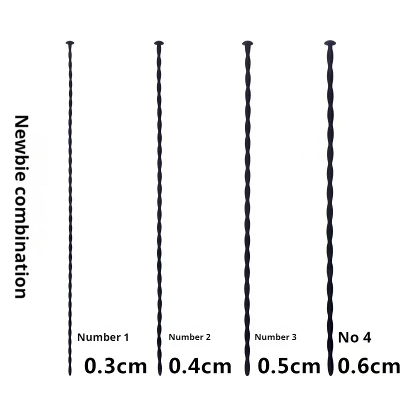 8 Sizes Soft Silicone Urethral Dilator Horse Eye Stick Penis Rod Male Masturbation Blockage Stimulator Catheter Sex Toys for Men