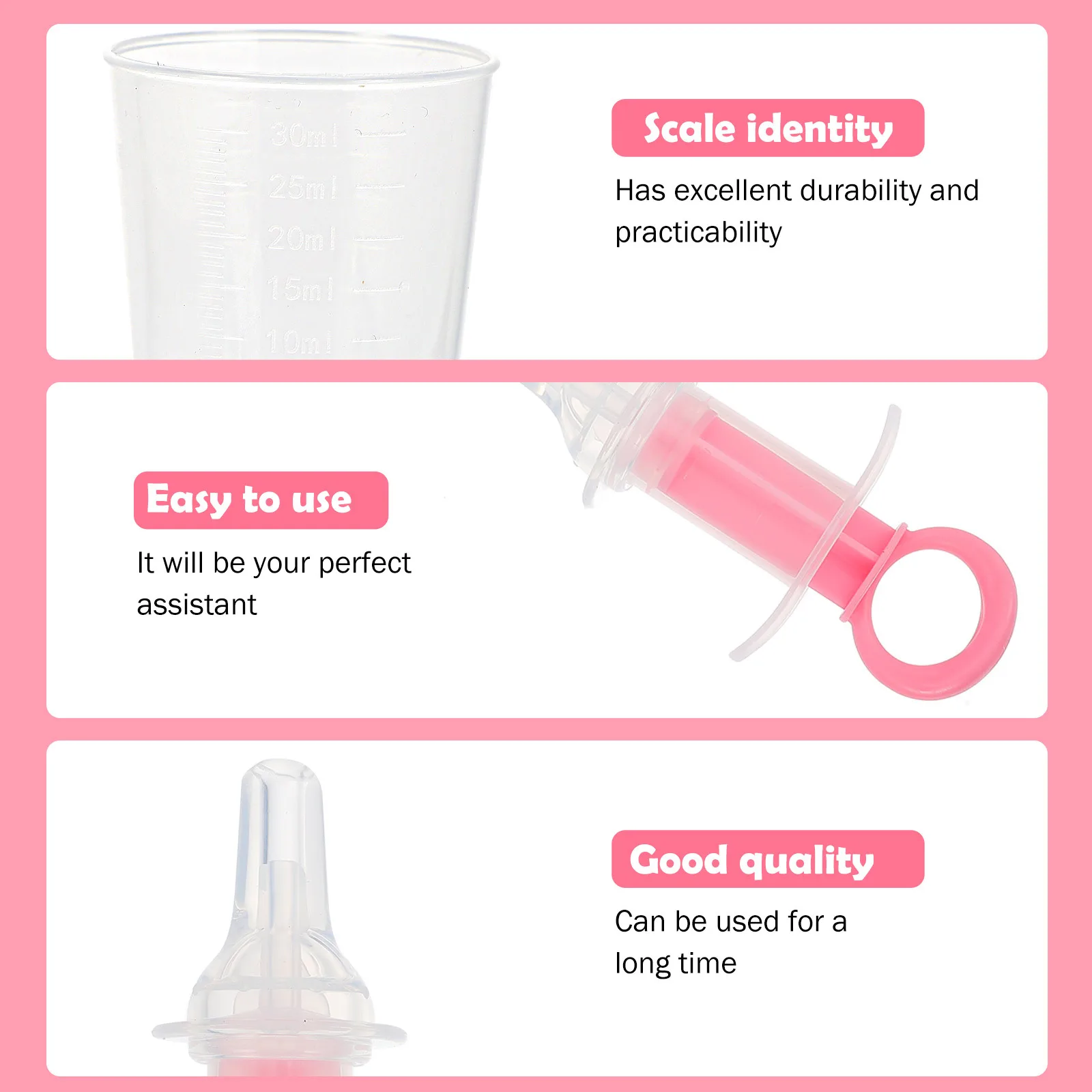 1 مجموعة الكلب الطب المغذية لدغة مقاومة سيليكون الحيوانات الأليفة الطب موزع أداة تغذية الحيوانات الصغيرة لجرو القط العملي #4