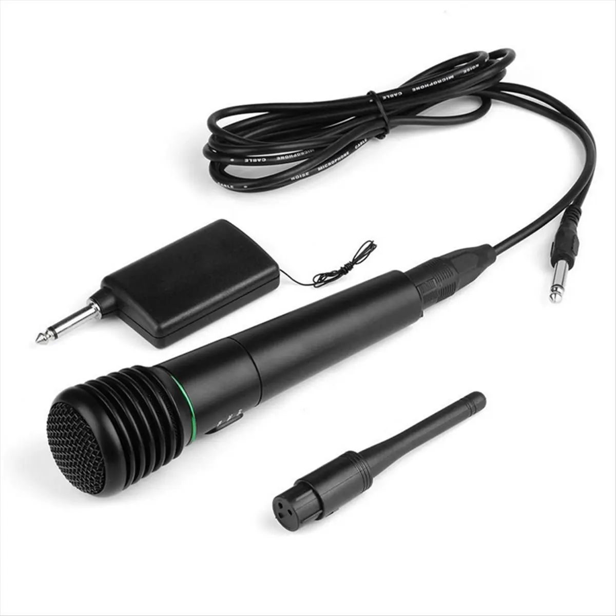 AAAE Professional Wired Wireless Dynamic Microphone Bluetooth Speaker Amplifier Microphone for Karaoke Music Performance