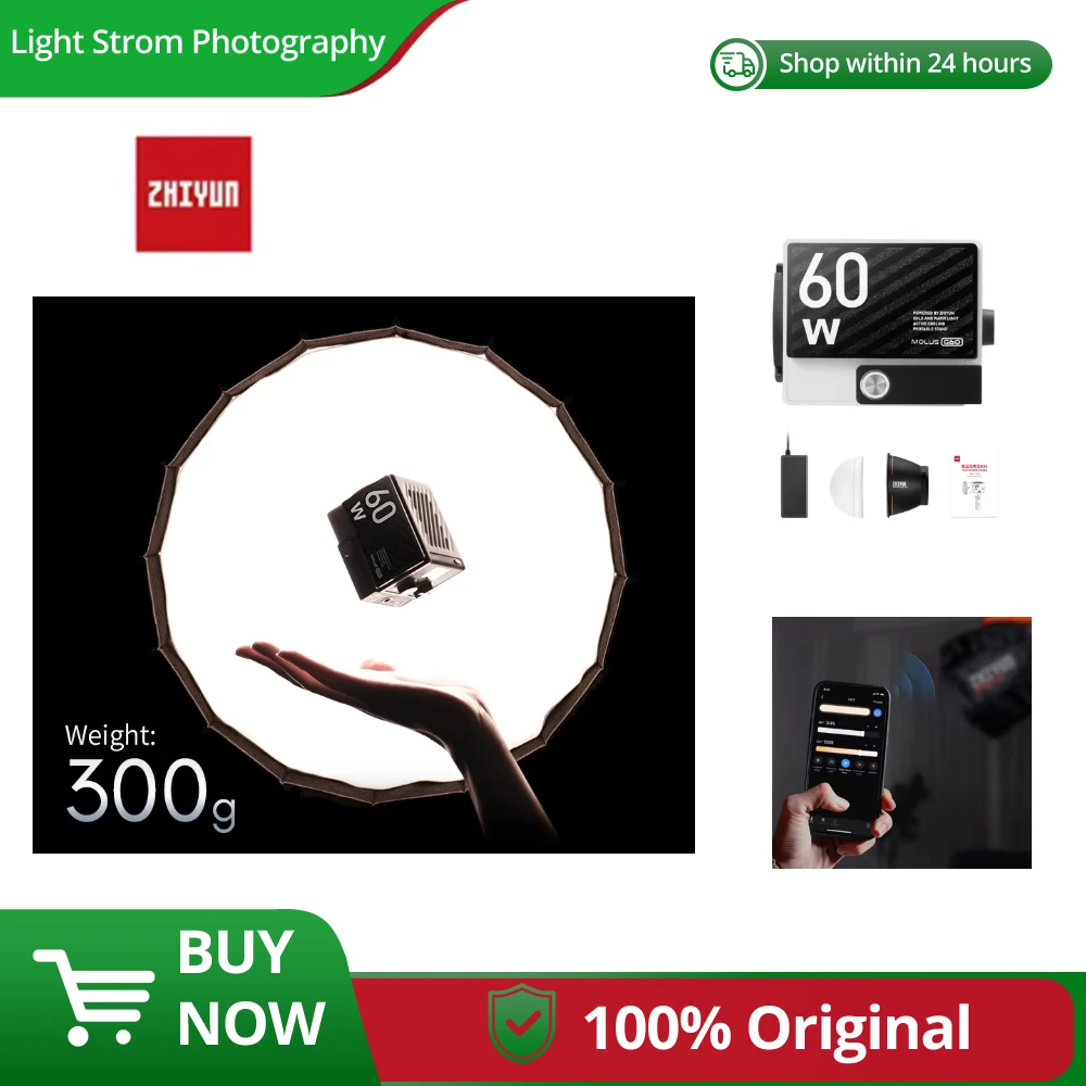 Zhiyun Molus G60 60… - image