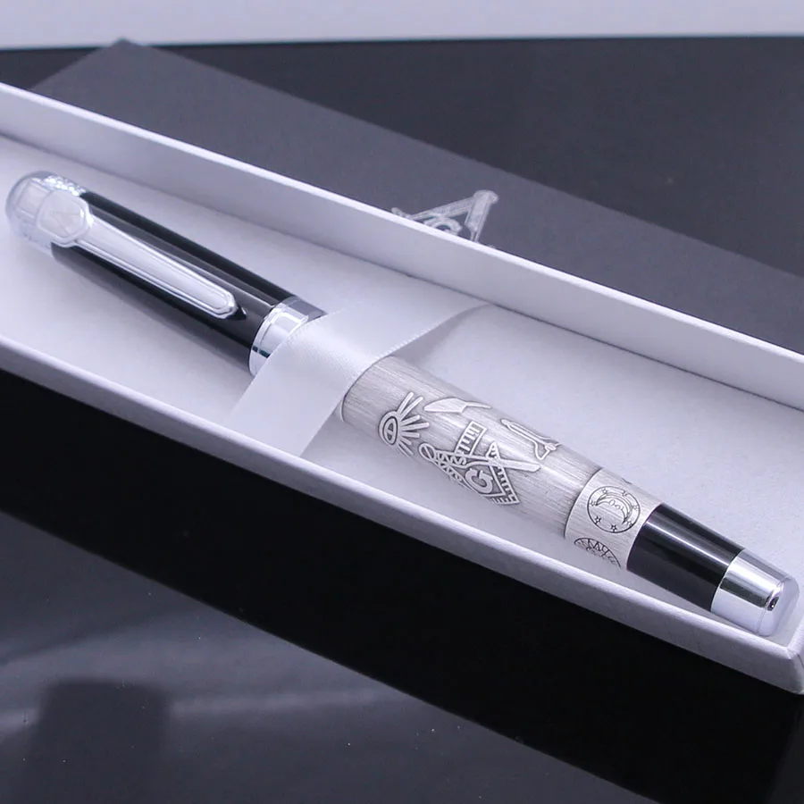 Treasure Gurus Eastern Star Masonic Quality Heavy Weight Fountain pen with Gift Box Set