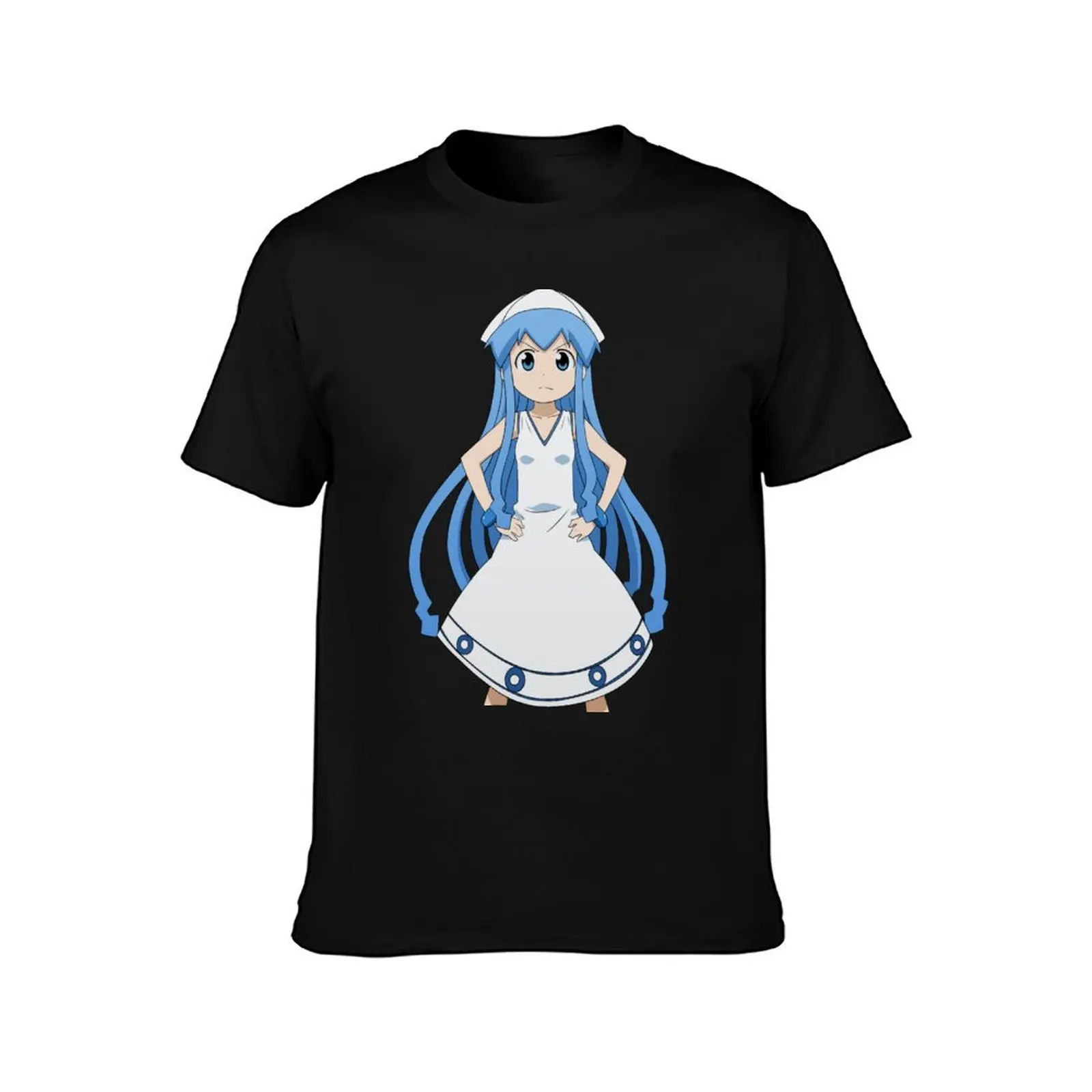 Ika Musume (Squid Girl) T-Shirt Work Outdoor for Men T-Shirt