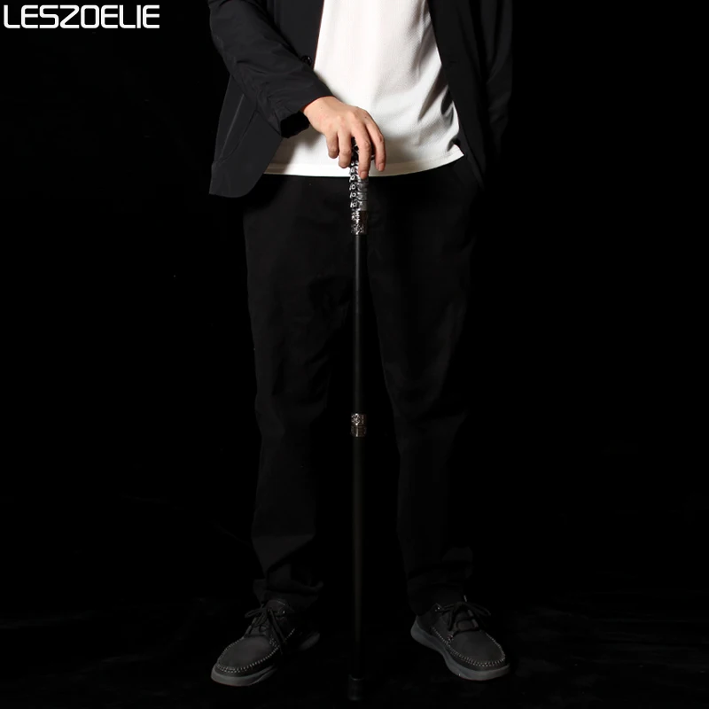Серебристый, черный, смоляный череп, голова, трость, модные декоративные религиозные женские трости для косплея на Хэллоуин, мужские трости