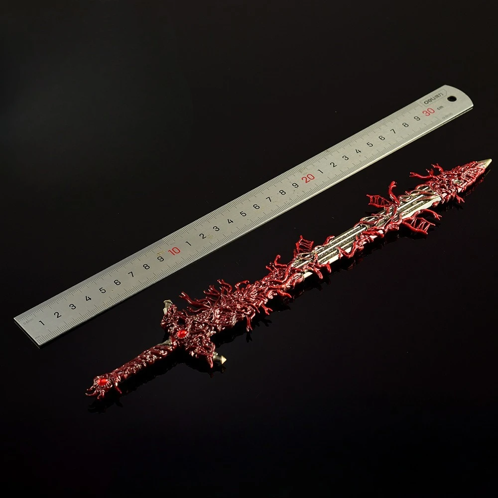 Blasphemous Blade Rykard Game Perifere 30CM Model Volledig metalen Zwaard Ornament Desktop Ornament Decoratie Collectie Cadeau voor jongen