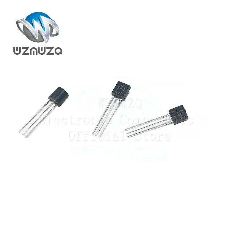 10PCS/Lot 2N2222A 2N2907A TO92 Power switching transistor in line with NPN PNP new spot triode MPS2222A 2907 2222A 2N2222 TO-92