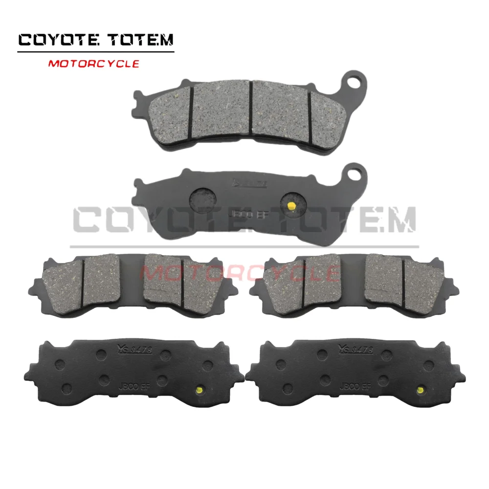 

The front and rear brake pad sets for motorcycles are used in the Honda Goldwing 1800 GL1800 Goldwing 2018-2021