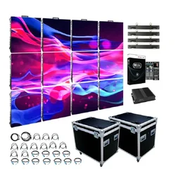 Outdoor Full Color High Refresh High Brightness Portable Die Casting Aluminum Cabinet Stage Concert Advertising Rental LED Video