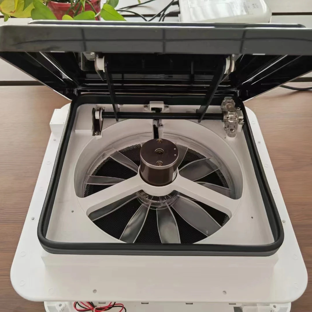 

Custom Size 280*280mm Motorhome RV Caravan Ventilation Fan 12V 20W