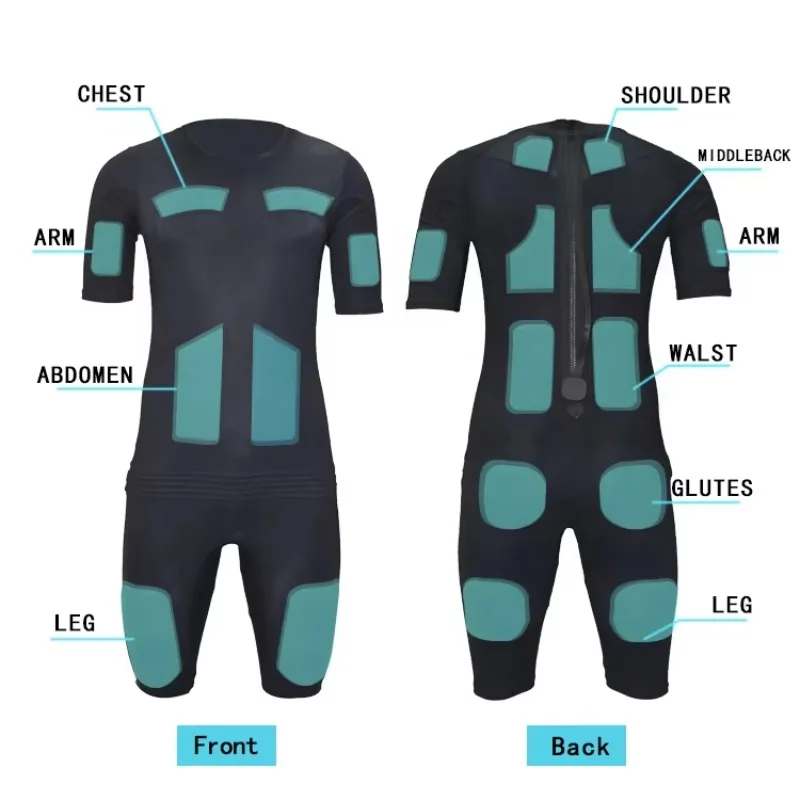 2026 The best-selling wireless and lightweight sport with ems suit can eliminate cellulite gian tone and muscle