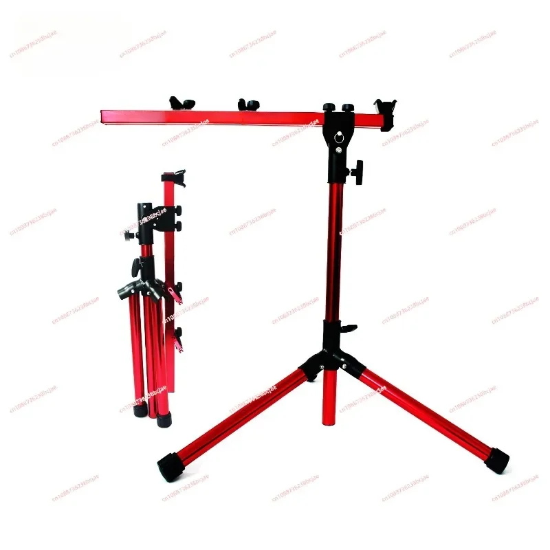 Bicycle repair table adjustable height, repair tools