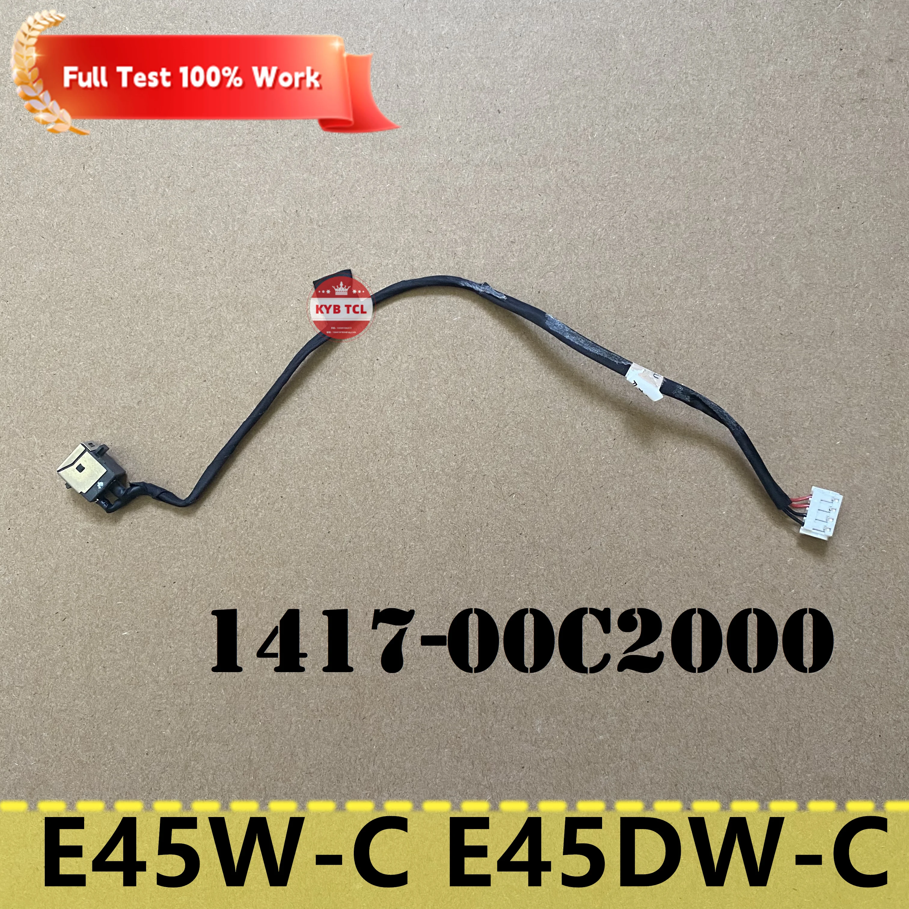 Imagem -02 - Placa de Soquete de Áudio Usb ou Cabo dc in Power Plug Jack Toshiba Satellite L40w-c L40dw E45dw-c E45w-c E45w-c N02cb11a01
