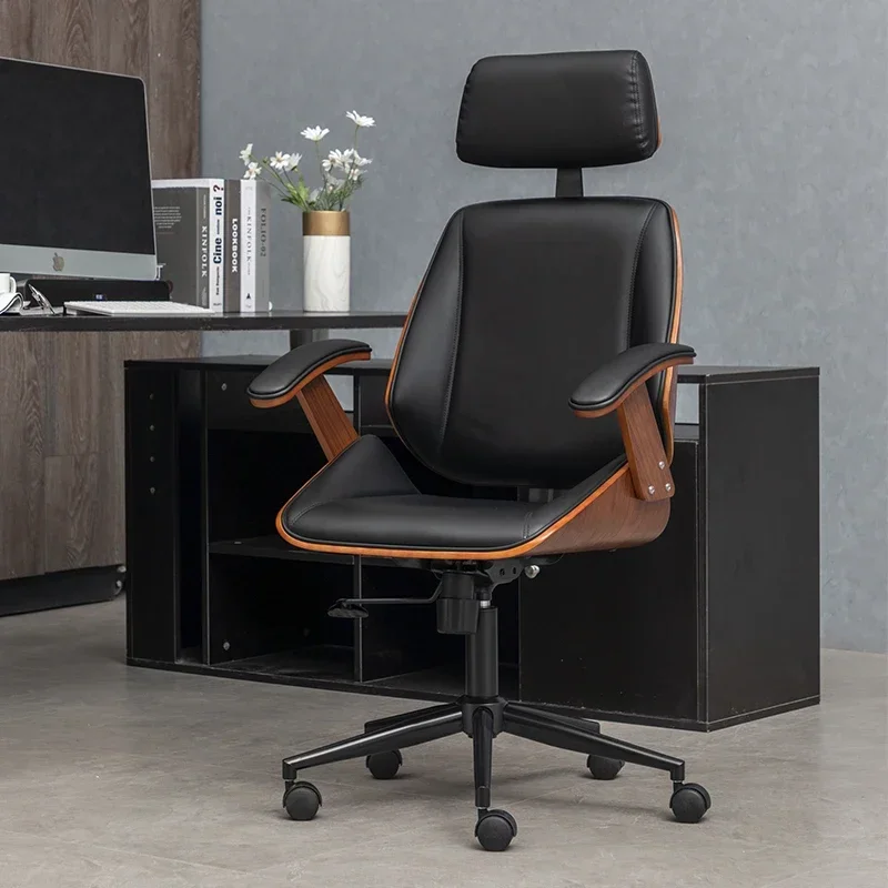 

Gaming Chairs Modern Home Furniture Lift Swivel Backrest Chair Leather Luxury Comfortable Computer Boss Silla Office Furniture