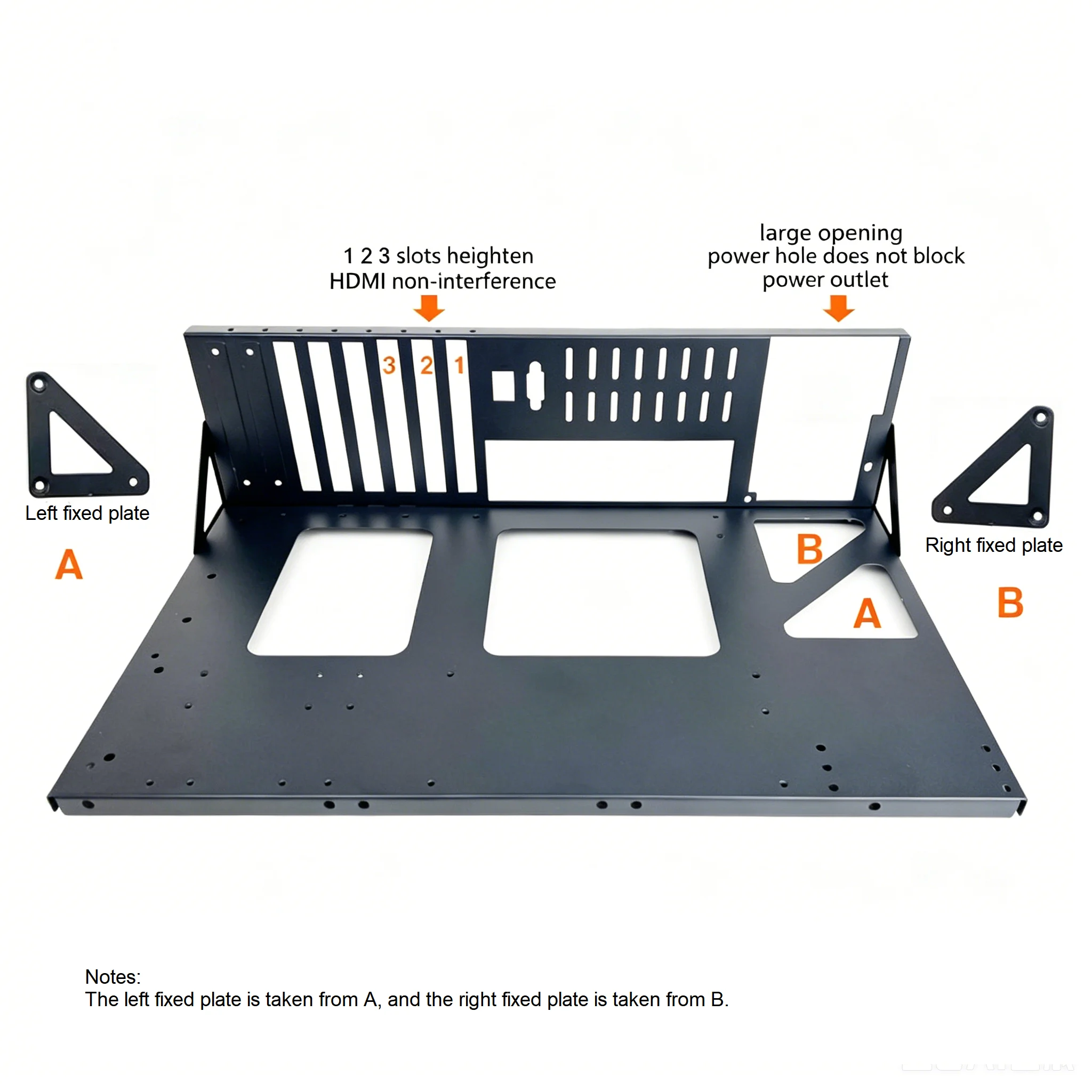 Mining Frame Open Chassis Frame Thickened Motherboard Bracket Fixing Frame Mining Rig Case Frame Computer Cases Towers Cases