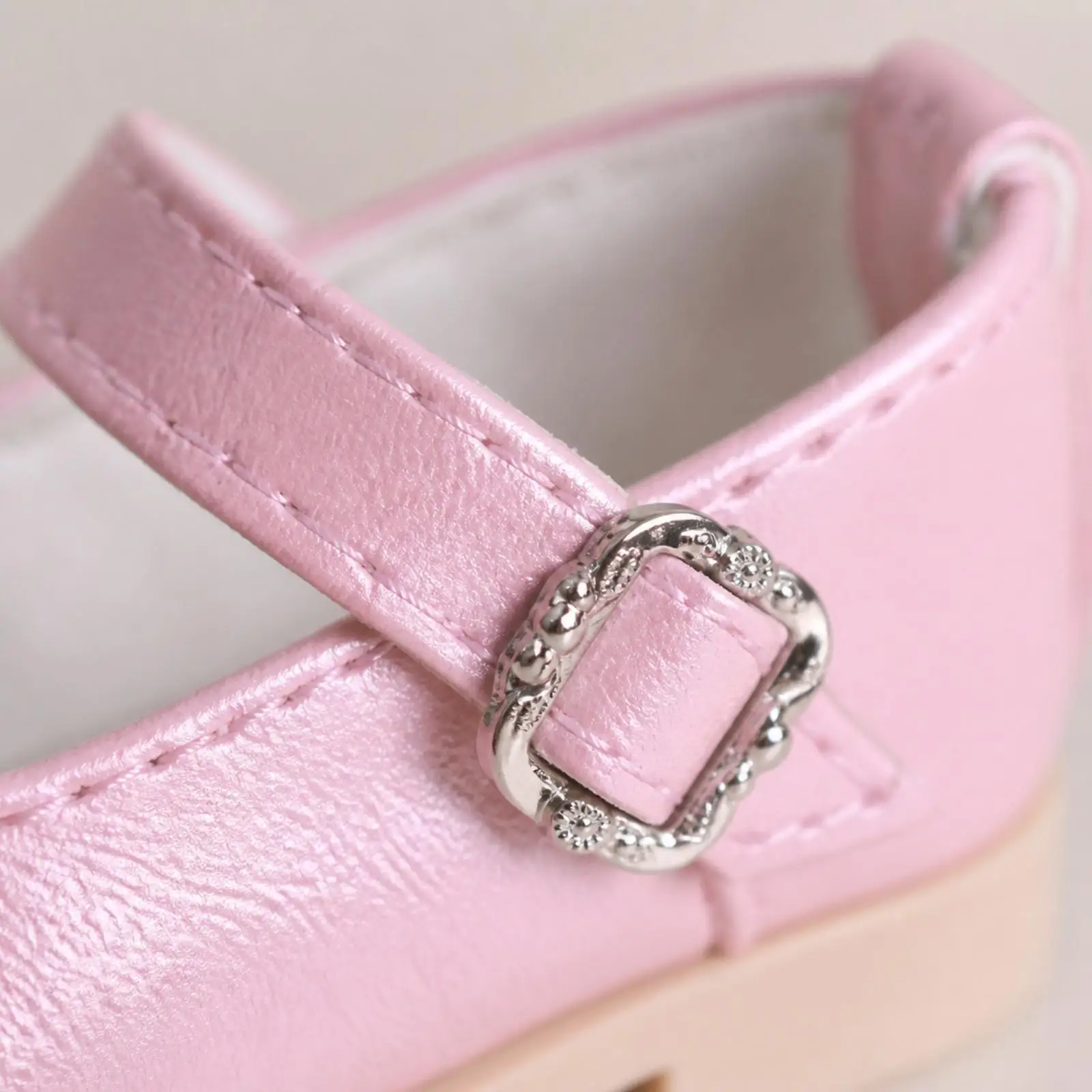 BJD Doll Shoes Two-Toe Classic Strap Shoes Doll Shoes Detailed