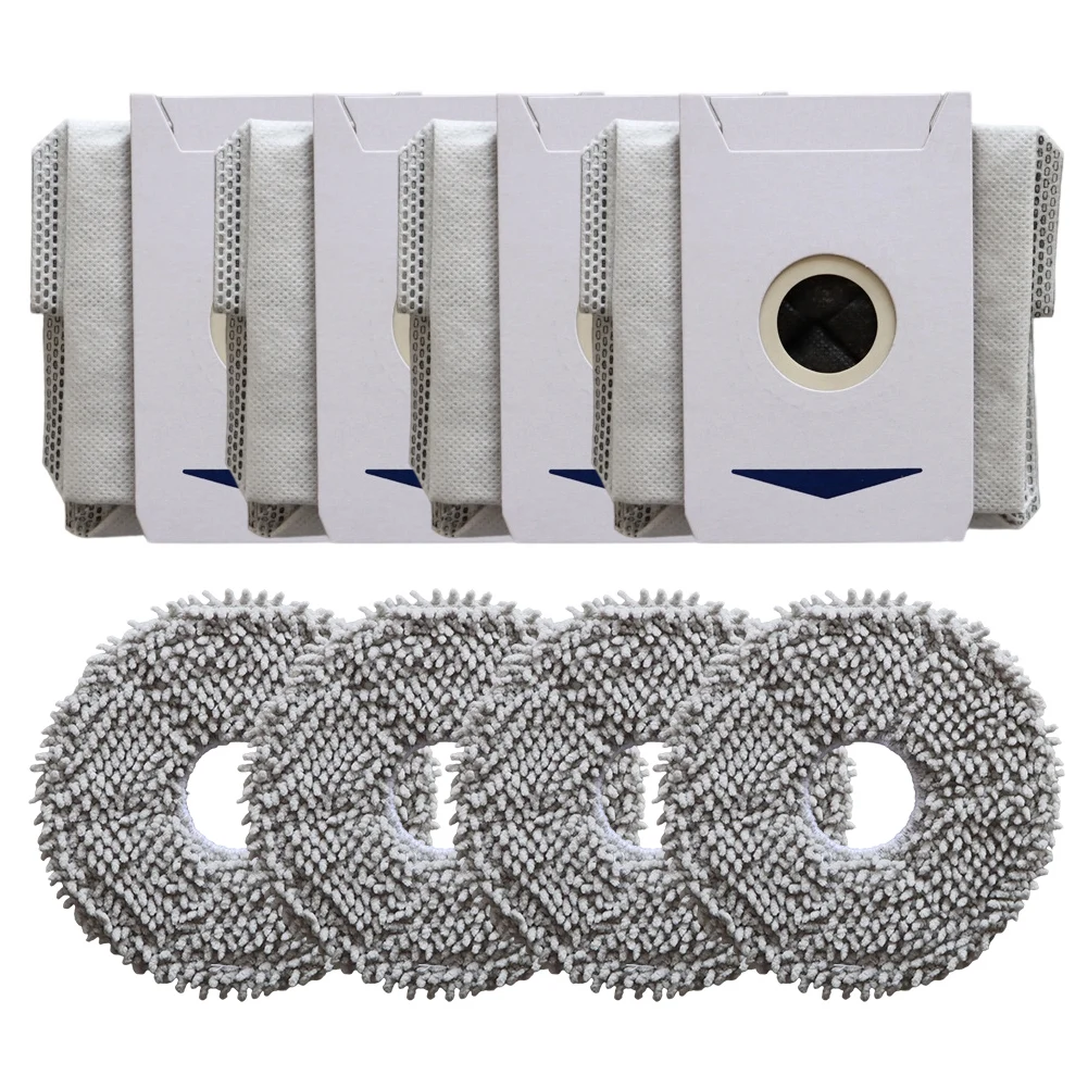 

Набор мешков для сбора пыли, как показано на рисунке, вакуумные мешки для роботов, долговечные материалы, тряпки для швабры из микрофибры, чистка для домашних животных