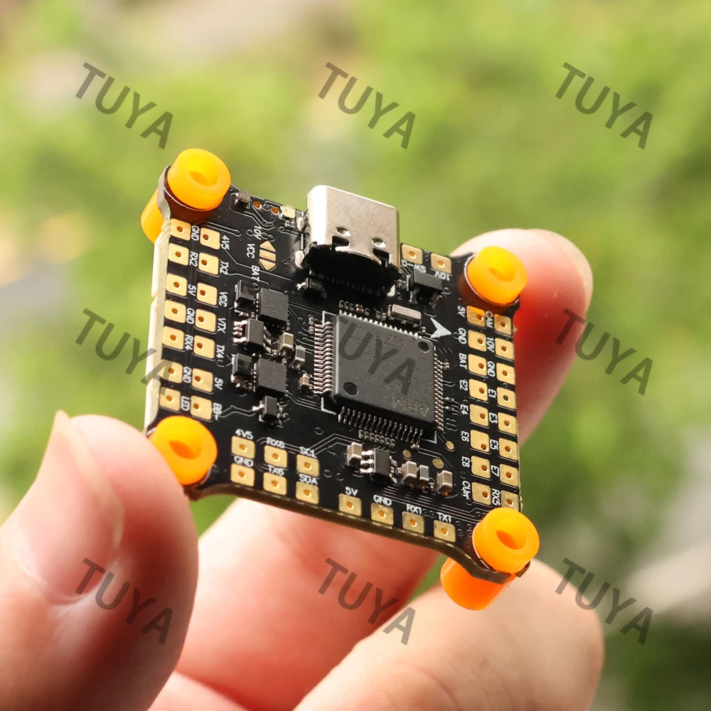 

50AF7 V2 Fly Tower 2-6S Lipo Comes with 4-color Programmable LED ESC Telemetry Data Transmission for FPV Racing Drone