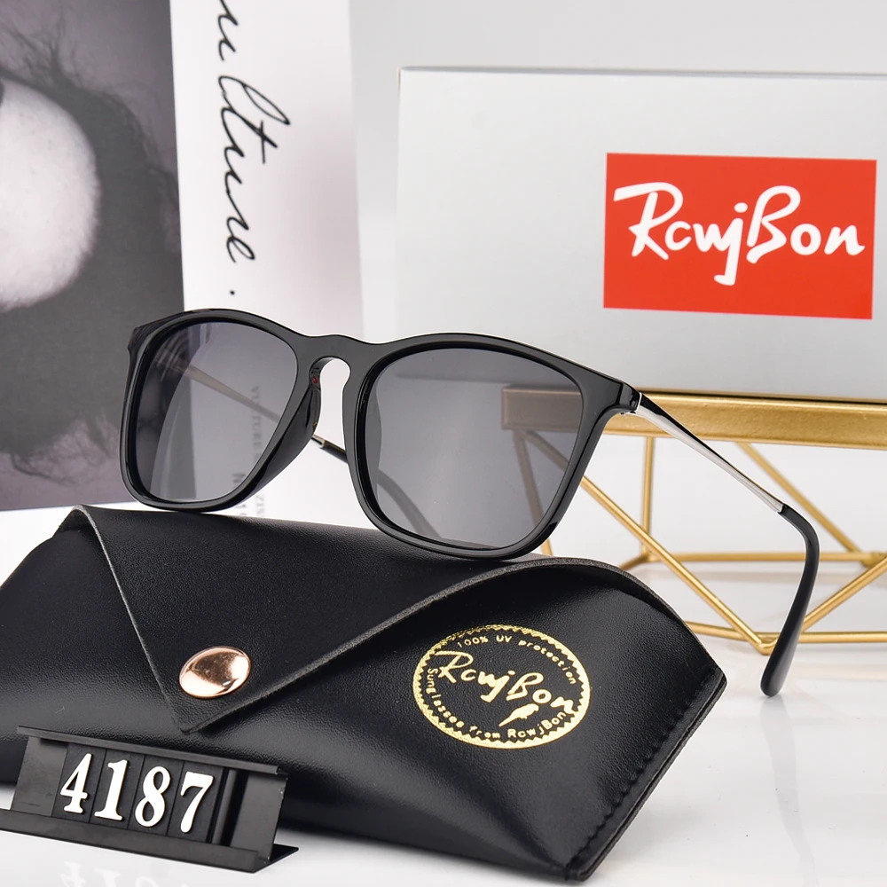 

Rayi Bon Brand Men's Vintage Sports Sunglasses Polarized UV400 Lens Eyewear Accessories Male Outdoor Sun Glasses For Women