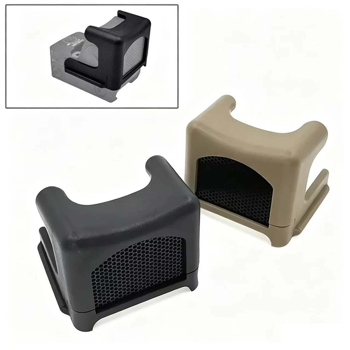 Tactical RM Red Dot Sight Anti-Reflection Device Killflash Protective Lens Honeycomb RM Protector Cover Sight for 20 mm
