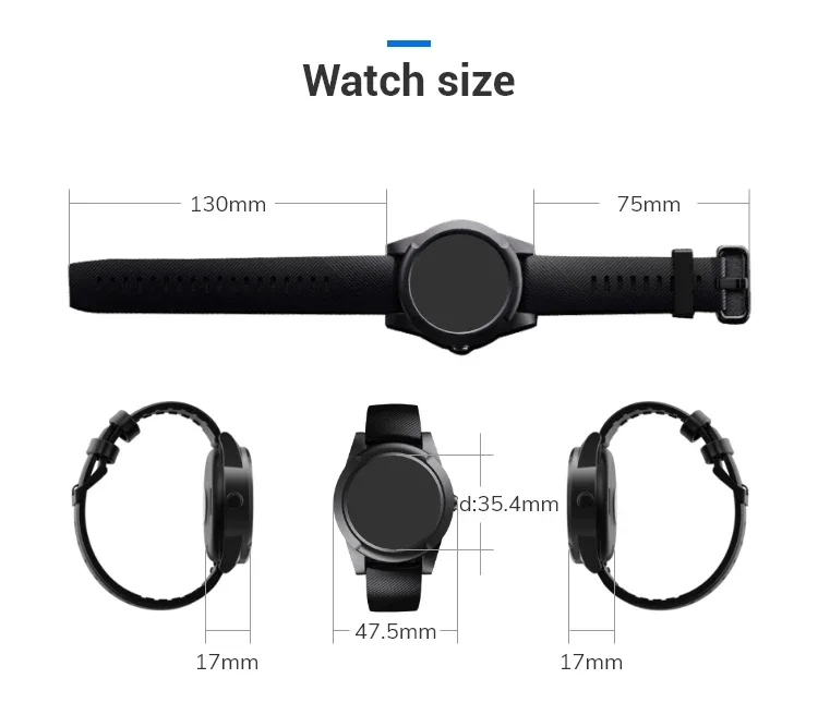 Touch Screen gsm 2 Way Calling Smart phone Watch with Fall Detective Elder GPS Positioning Device watch tracker with video call