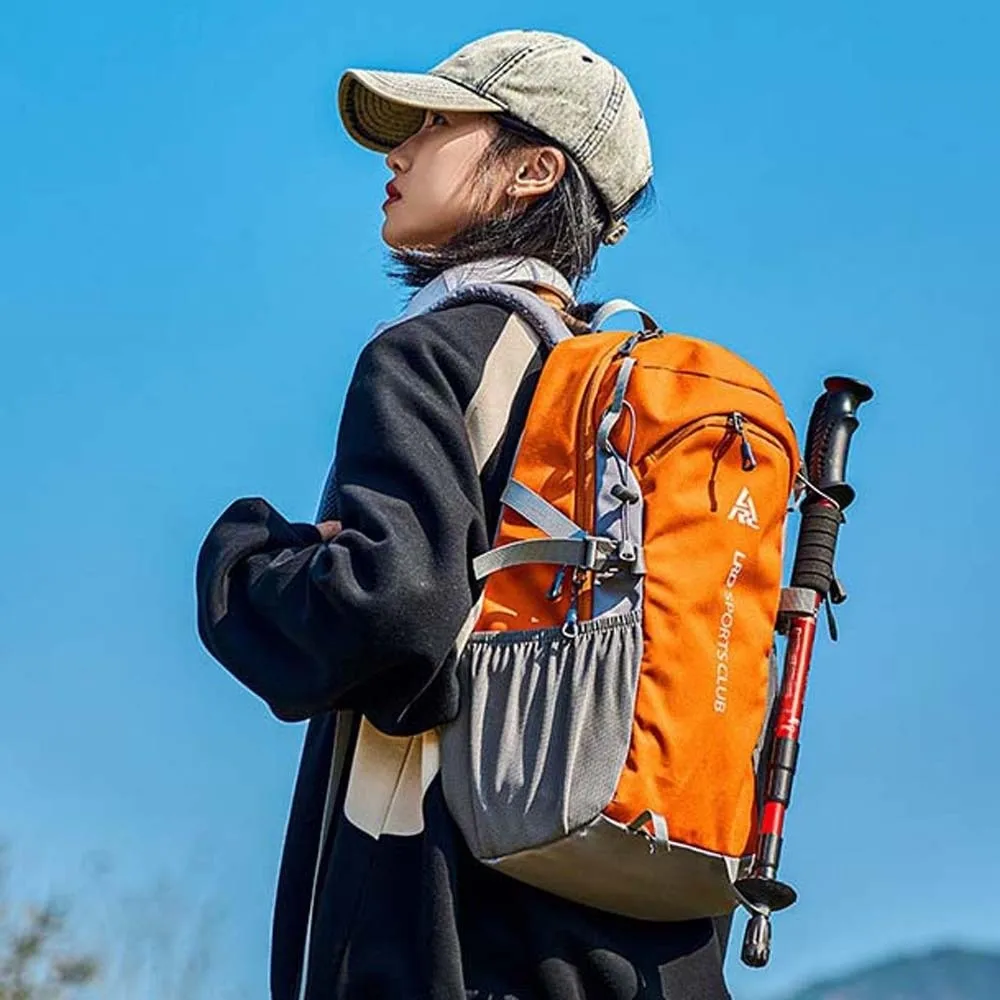 

Portable Nylon Sport Backpack Large Capacity Waterproof Outdoor Rucksack Scratch Prevention Polyester Mountaineering Bag Sport