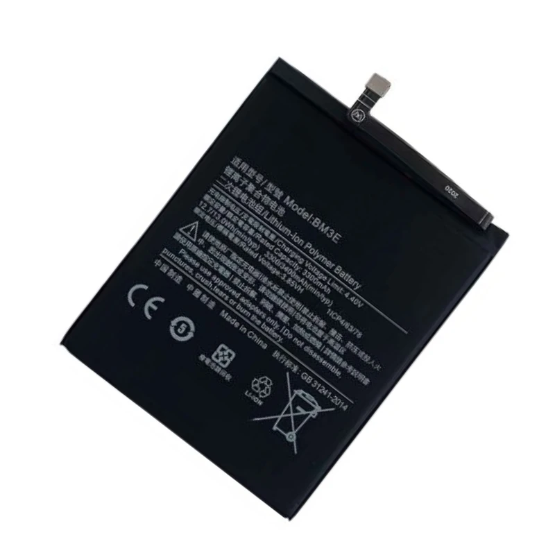 2pcs 3400mAh BM3E Phone Battery For Xiaomi Mi 8 Mi8 M8 M 8 High Phone Battery