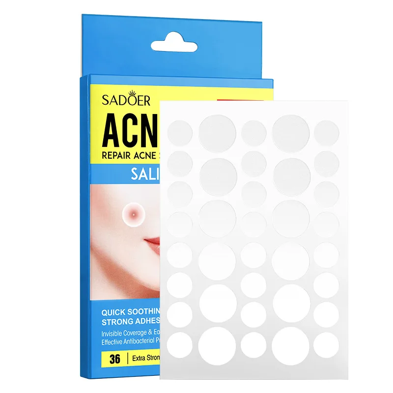 36 Stickers/box Acne Sticker Facial Invisible Acne Purification Repair Hydrocolloid To Remove Acne Facial Care